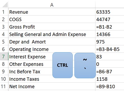 Accounting Excel Formulas 2